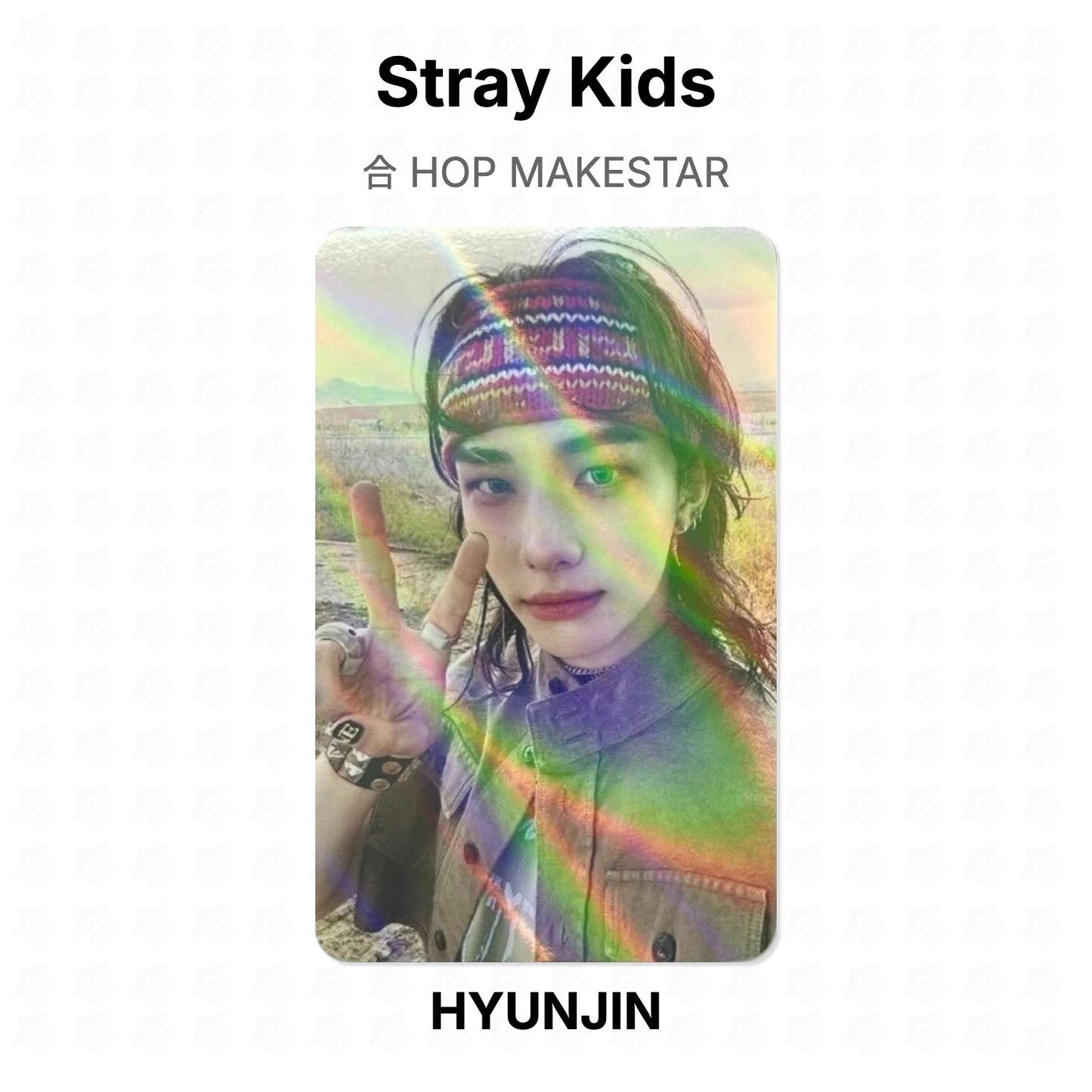 Stray Kids 合 HOP MAKESTAR Official Photocard