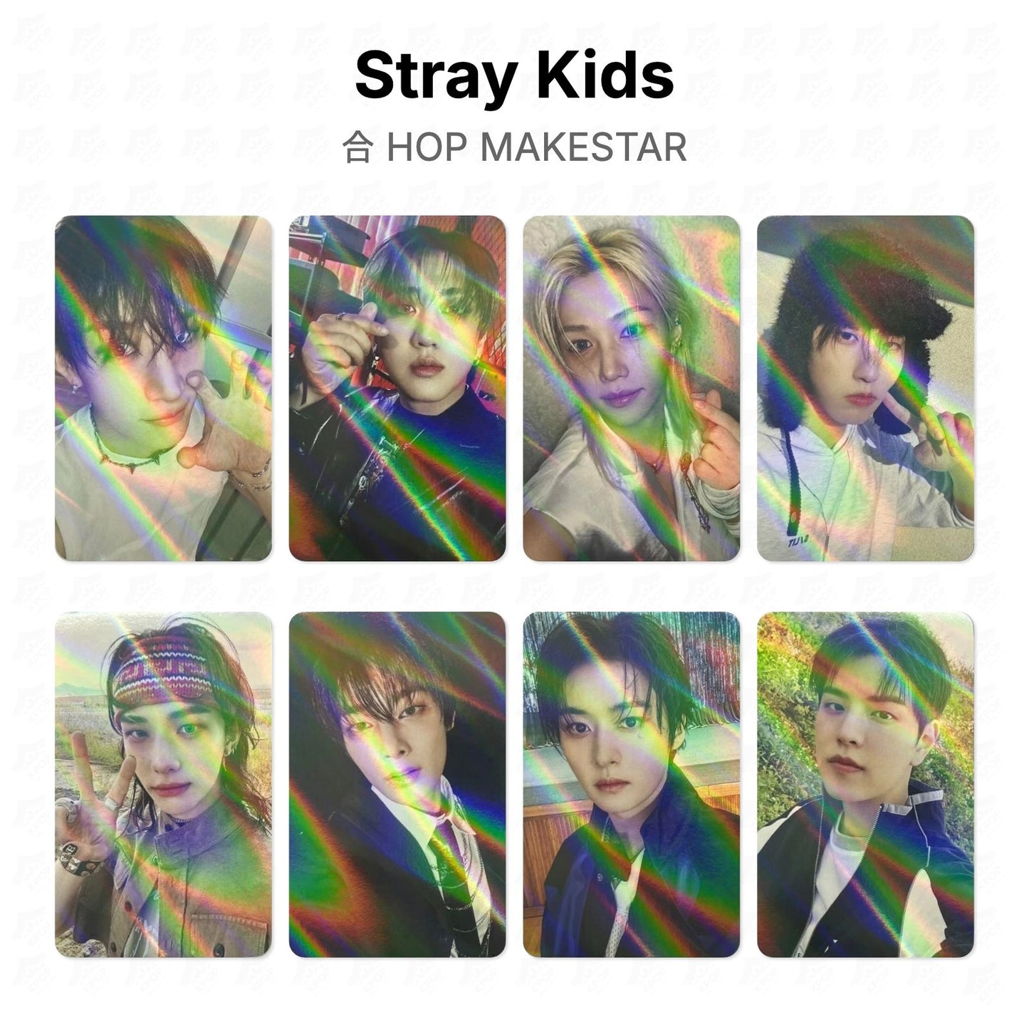 Stray Kids 合 HOP MAKESTAR Official Photocard