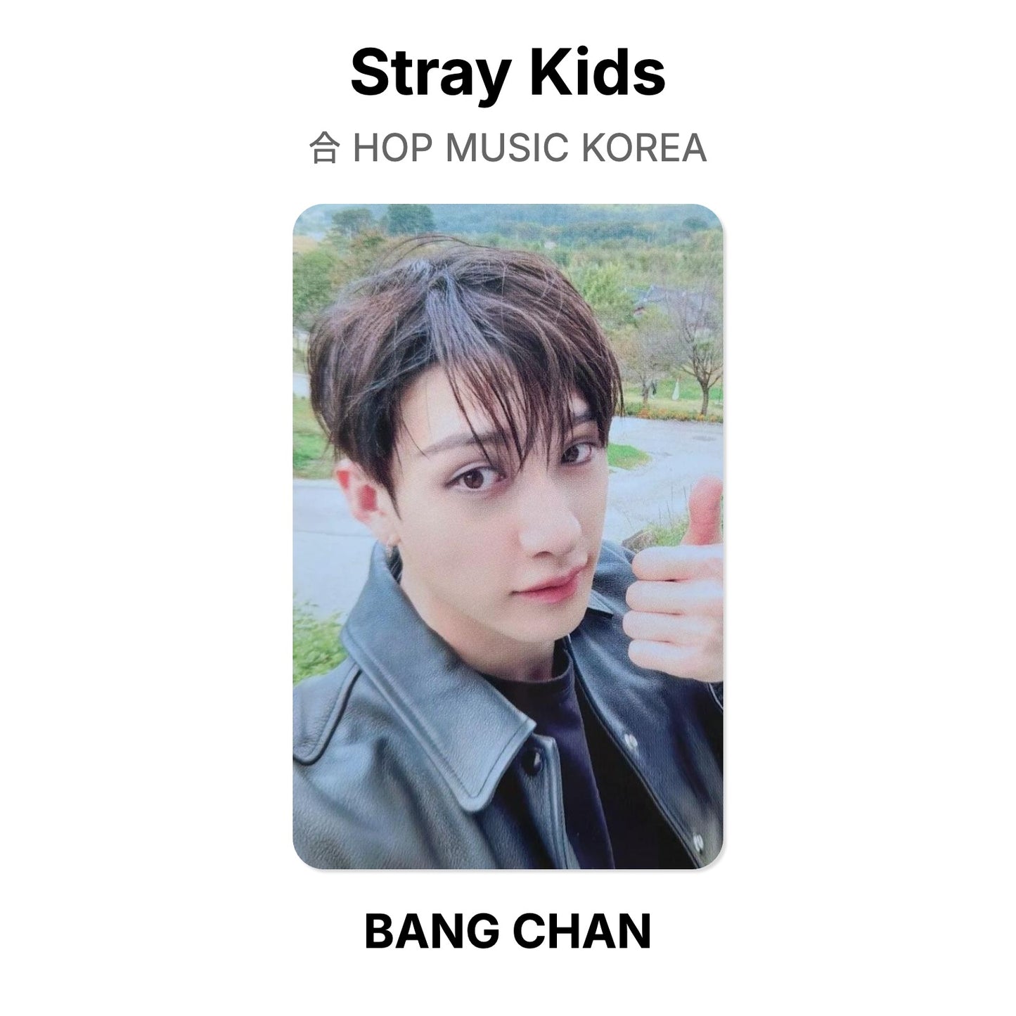 Stray Kids 合 HOP MUSIC KOREA Official Photocard