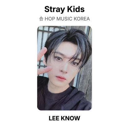 Stray Kids 合 HOP MUSIC KOREA photocard officielle