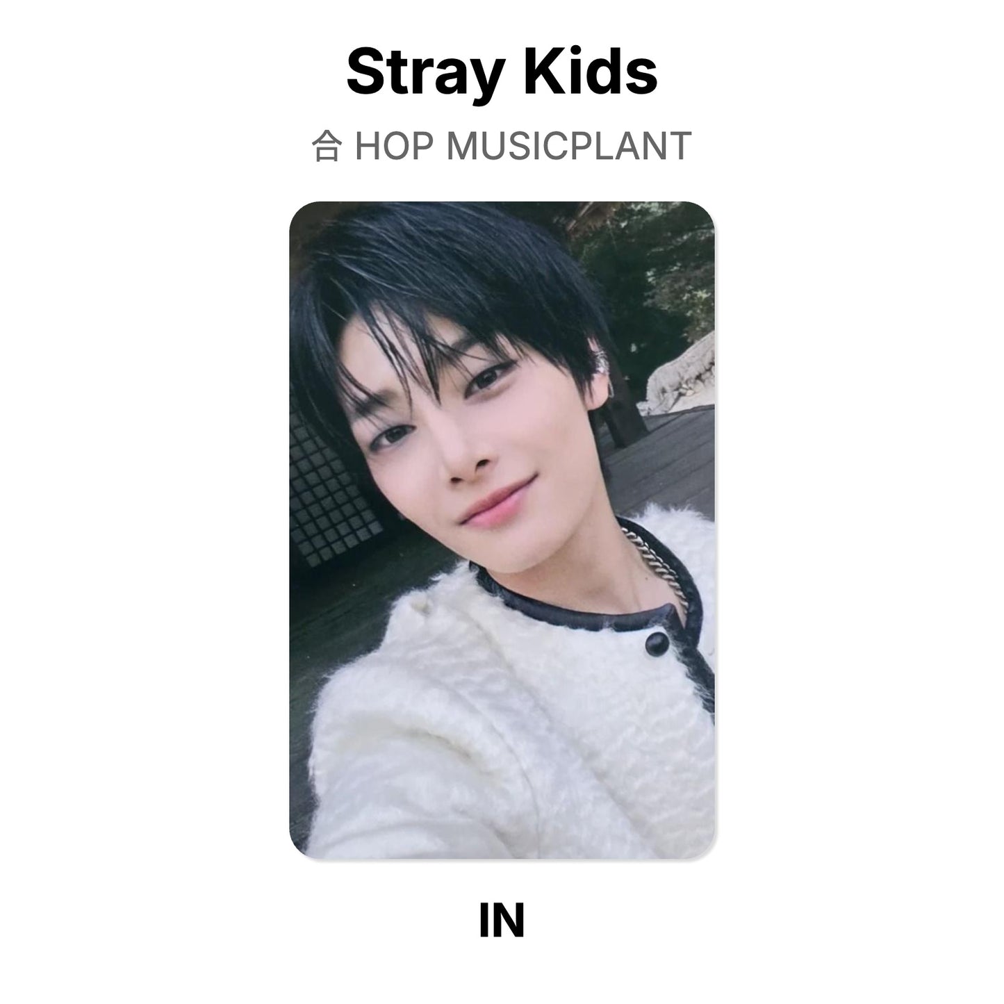Stray Kids 合 HOP MUSICPLANT Official Photocard