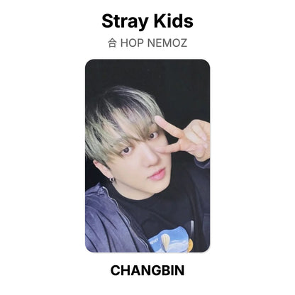 Stray Kids 合 HOP NEMOZ photocard resmi