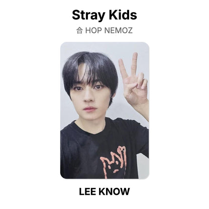 Stray Kids 合 HOP NEMOZ photocard resmi
