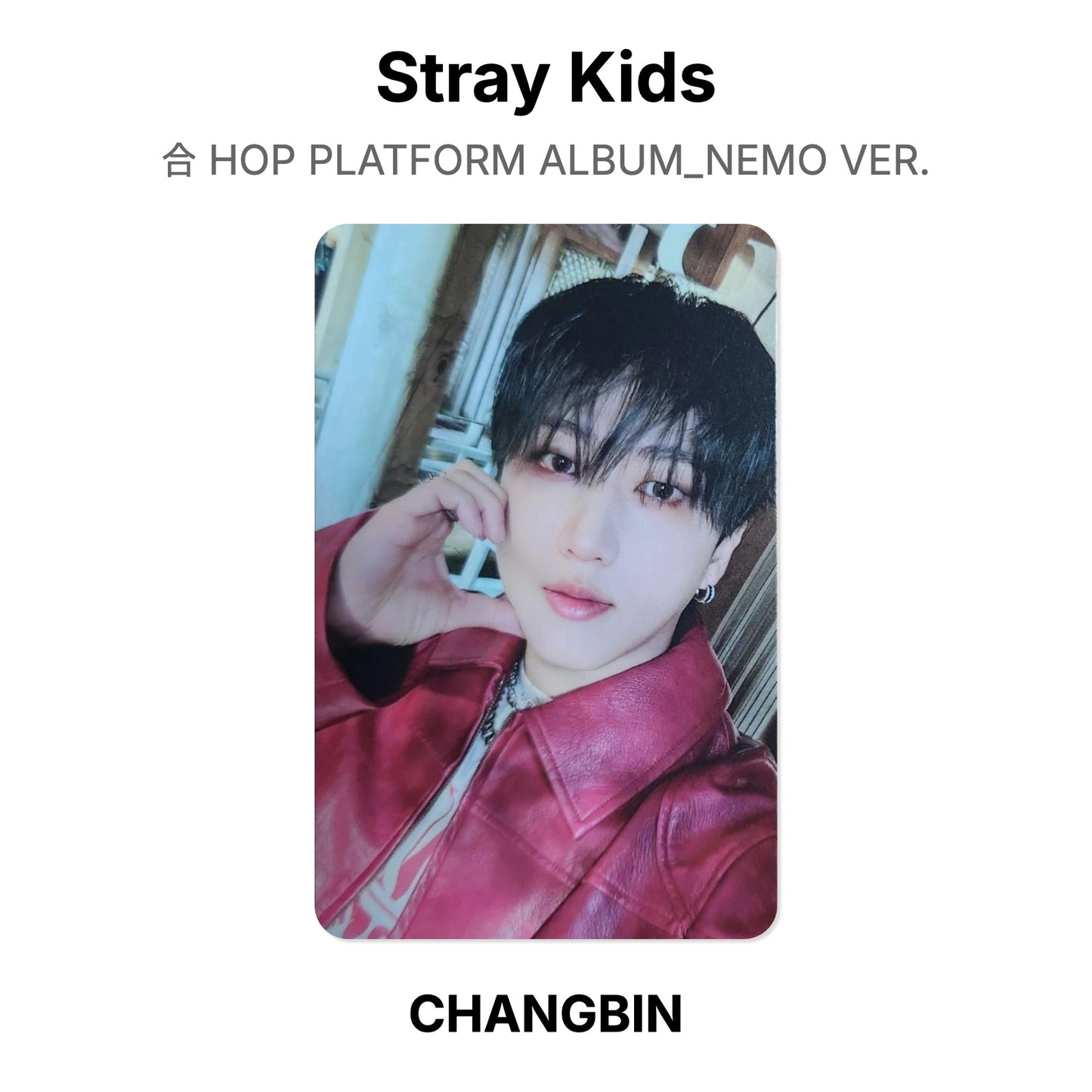 Stray Kids 合 HOP PLATFORM ALBUM_NEMO VER. Offizielle Photocard