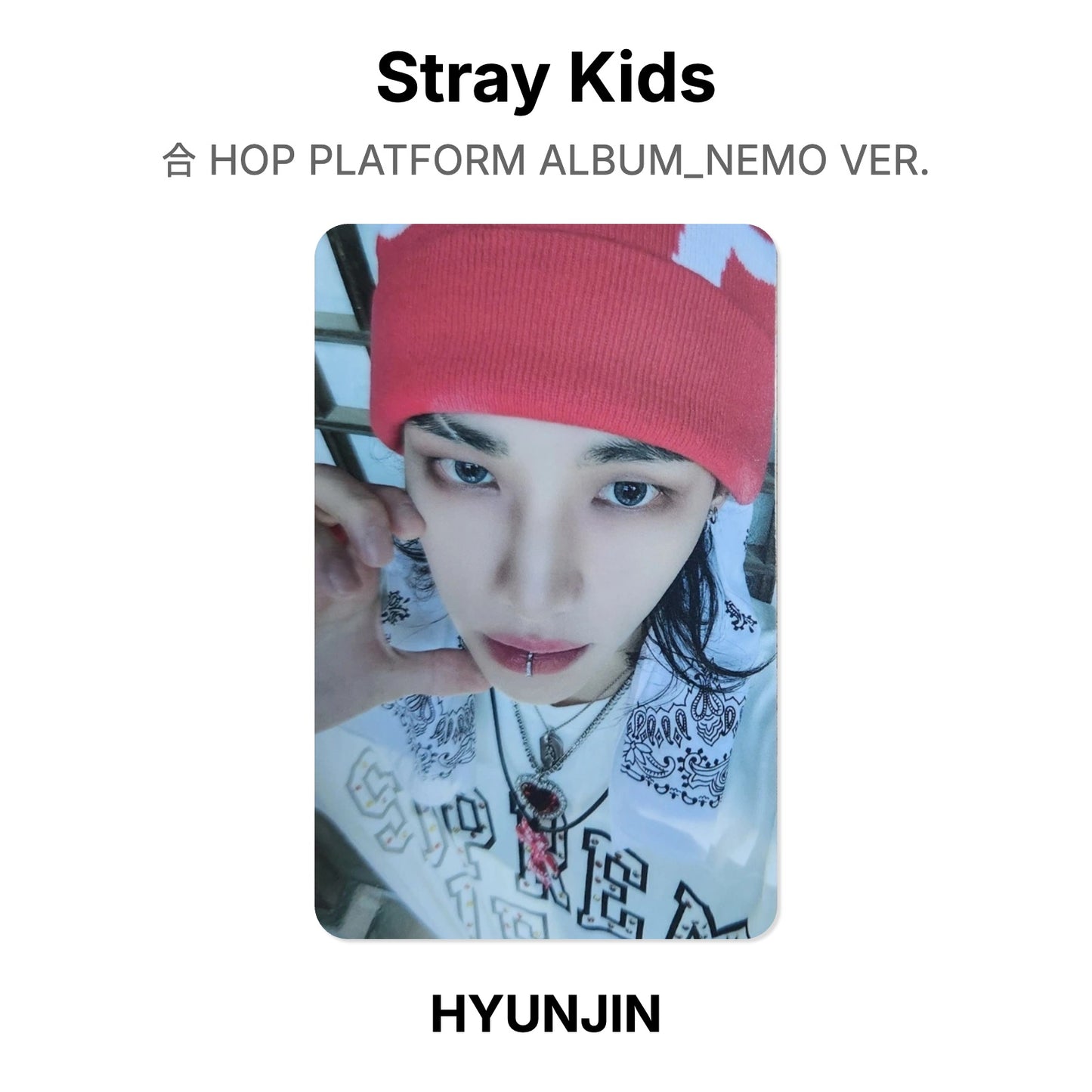 Stray Kids 合 HOP PLATFORM ALBUM_NEMO VER. Offizielle Photocard