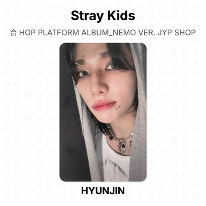 Stray Kids 合 HOP PLATFORM ALBUM_NEMO VER. JYP SHOP Official Photocard