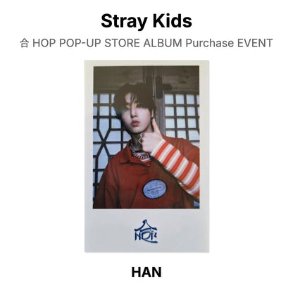 Stray Kids 合 HOP POP-UP STORE ALBUM Purchase EVENT Offizielle Photocard
