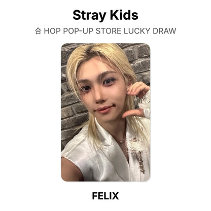 Stray Kids 合 HOP POP-UP STORE LUCKY DRAW photocard officielle