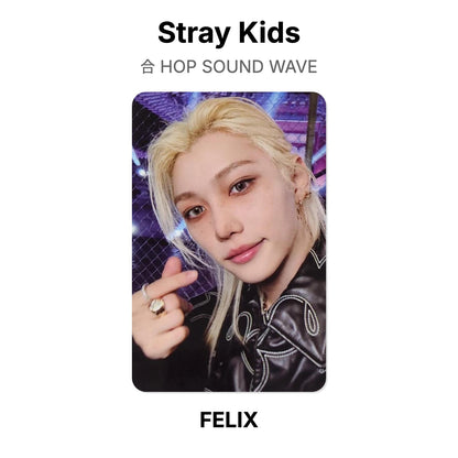 Stray Kids 合 HOP SOUND WAVE photocard officielle