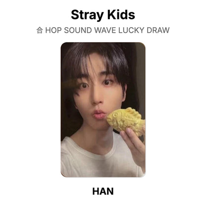 Stray Kids 合 HOP SOUND WAVE LUCKY DRAW photocard officielle