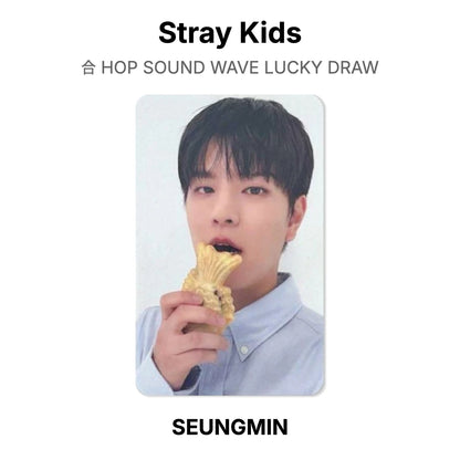 Stray Kids 合 HOP SOUND WAVE LUCKY DRAW photocard officielle