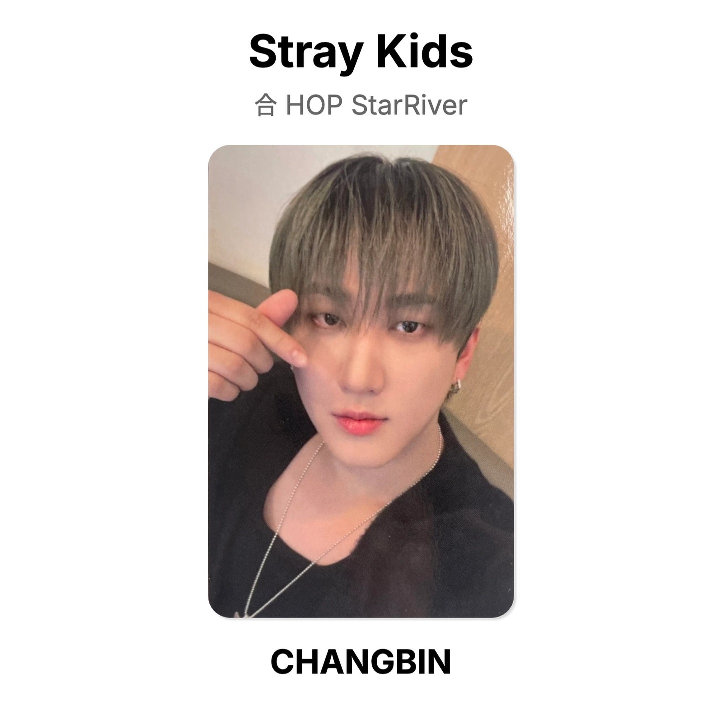 Stray Kids 合 HOP StarRiver Official Photocard