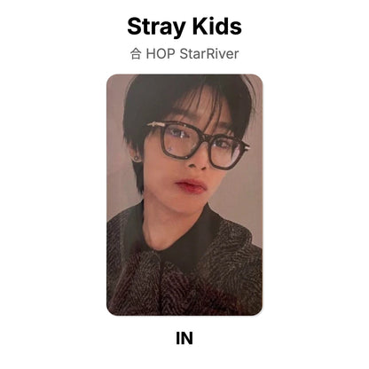 Stray Kids 合 HOP StarRiver Offizielle Photocard