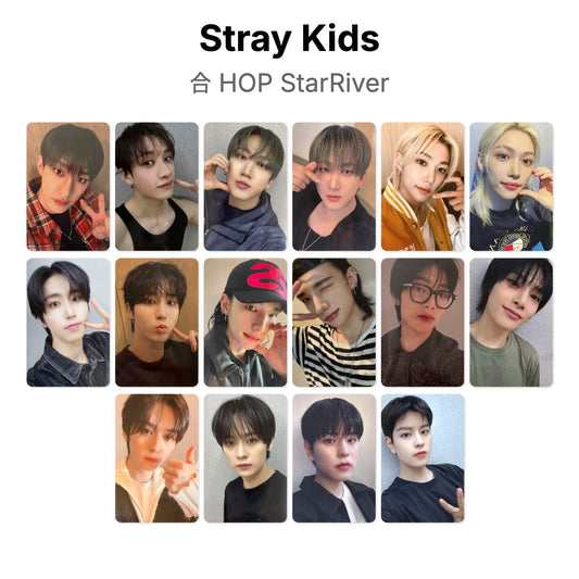 Stray Kids 合 HOP StarRiver Official Photocard