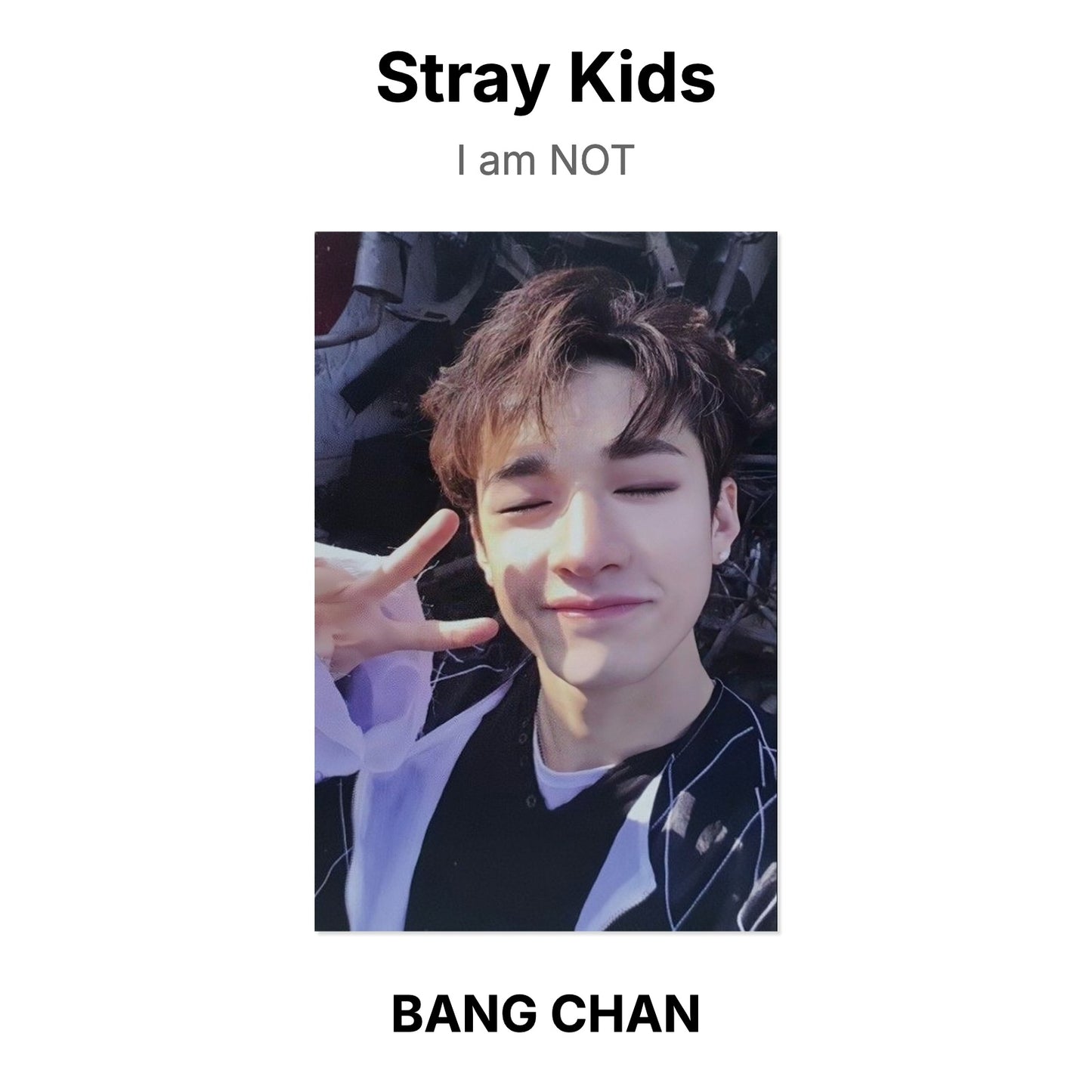 Stray Kids I am NOT photocard oficial