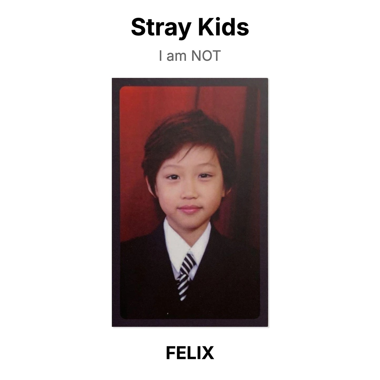Stray Kids I am NOT photocard ufficiale