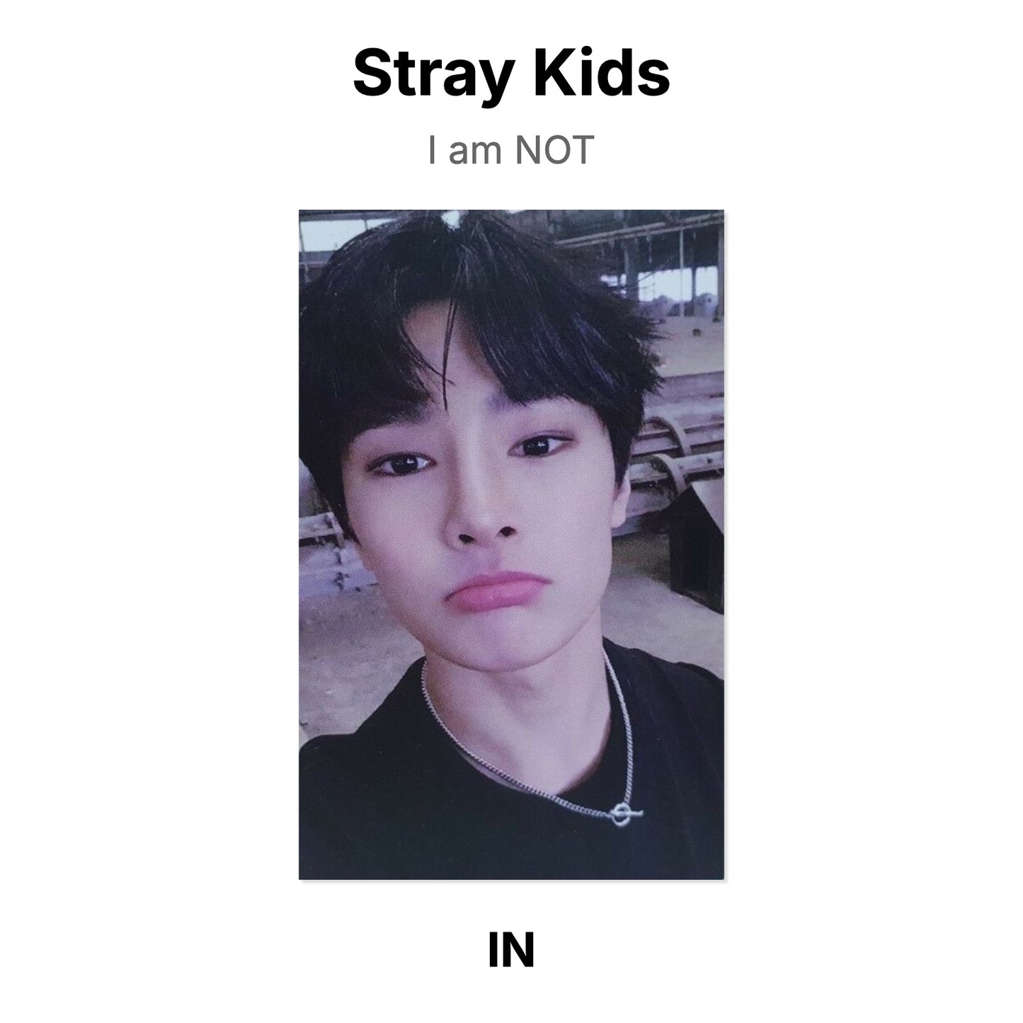 Stray Kids I am NOT photocard ufficiale