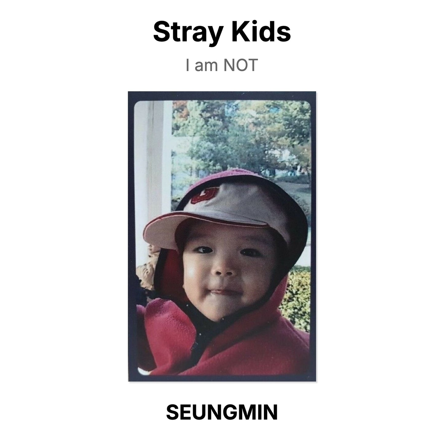 Stray Kids I am NOT photocard ufficiale