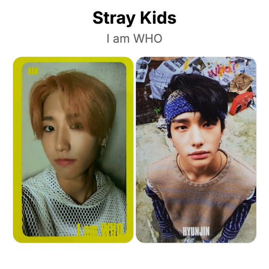 Stray Kids I am WHO Official Photocard