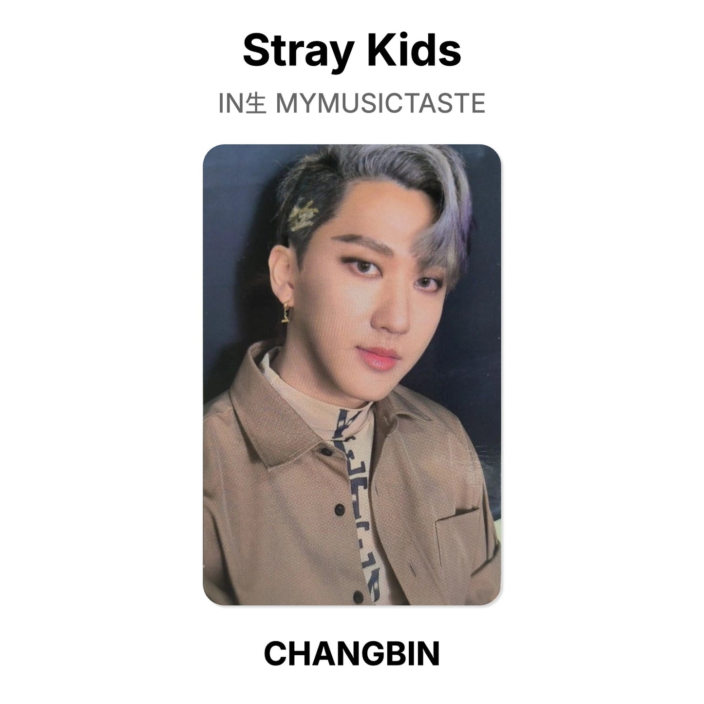 Stray Kids IN生 MYMUSICTASTE photocard oficial