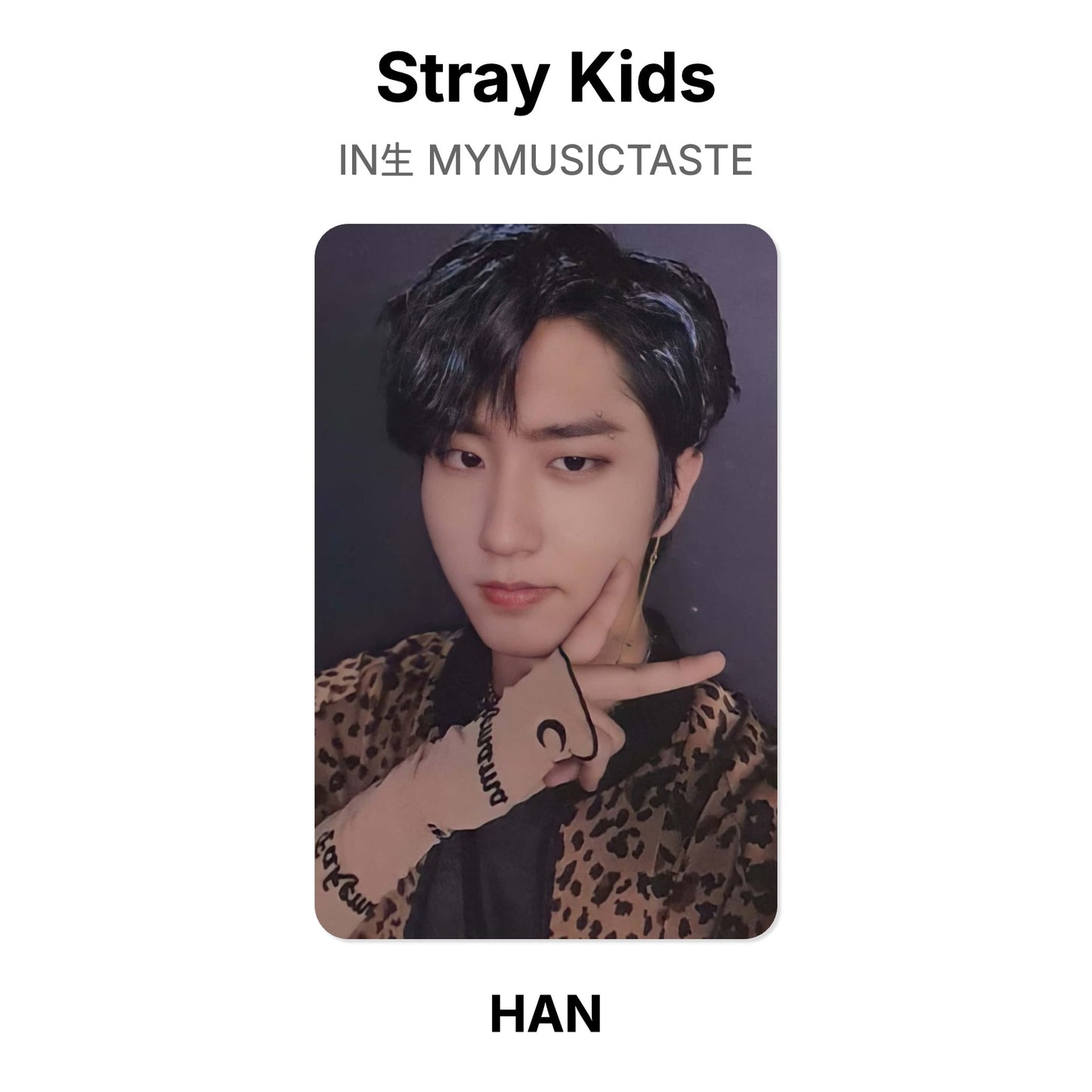 Stray Kids IN生 MYMUSICTASTE photocard oficial
