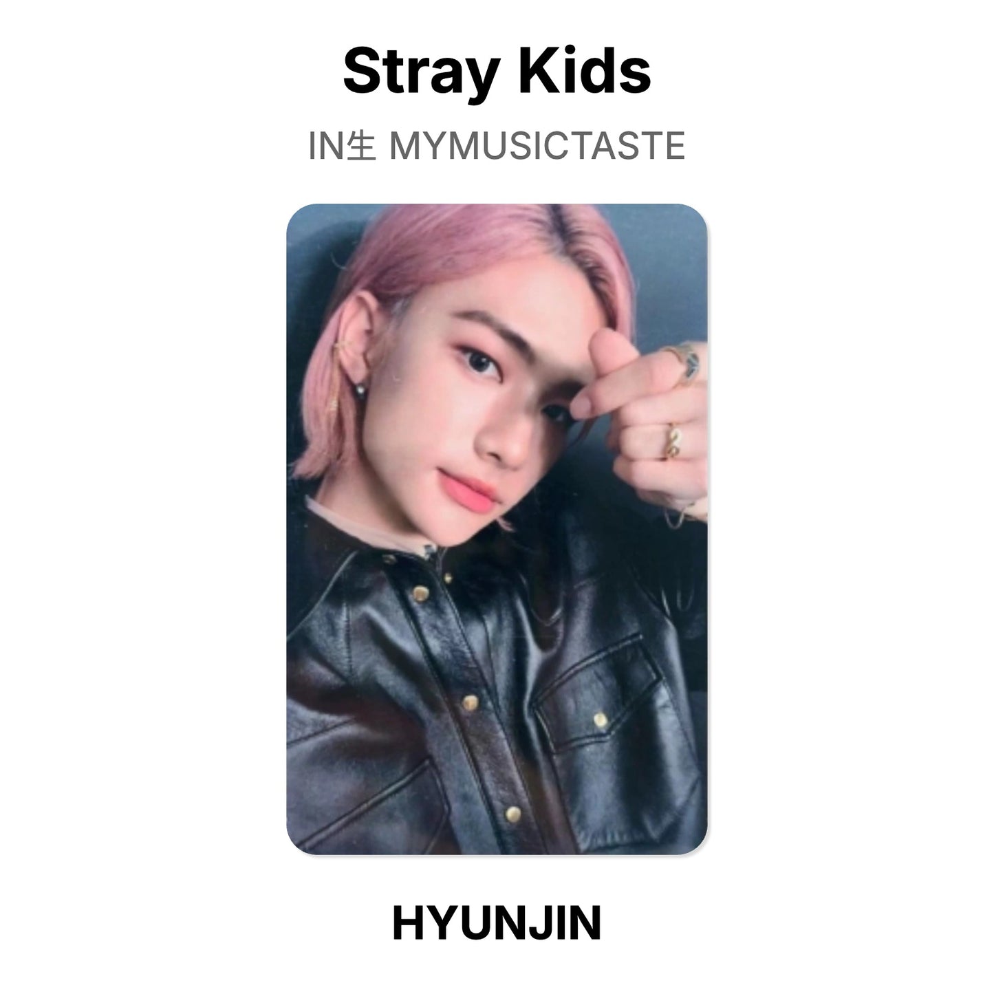 Stray Kids IN生 MYMUSICTASTE photocard oficial