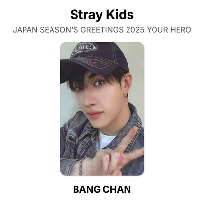 Stray Kids JAPAN SEASON'S GREETINGS 2025 YOUR HERO 公式フォトカード
