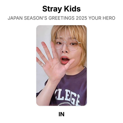 Stray Kids JAPAN SEASON'S GREETINGS 2025 YOUR HERO 公式フォトカード