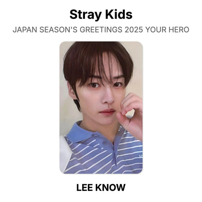 Stray Kids JAPAN SEASON'S GREETINGS 2025 YOUR HERO 公式フォトカード