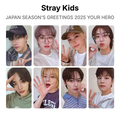 Stray Kids JAPAN SEASON'S GREETINGS 2025 YOUR HERO 公式フォトカード
