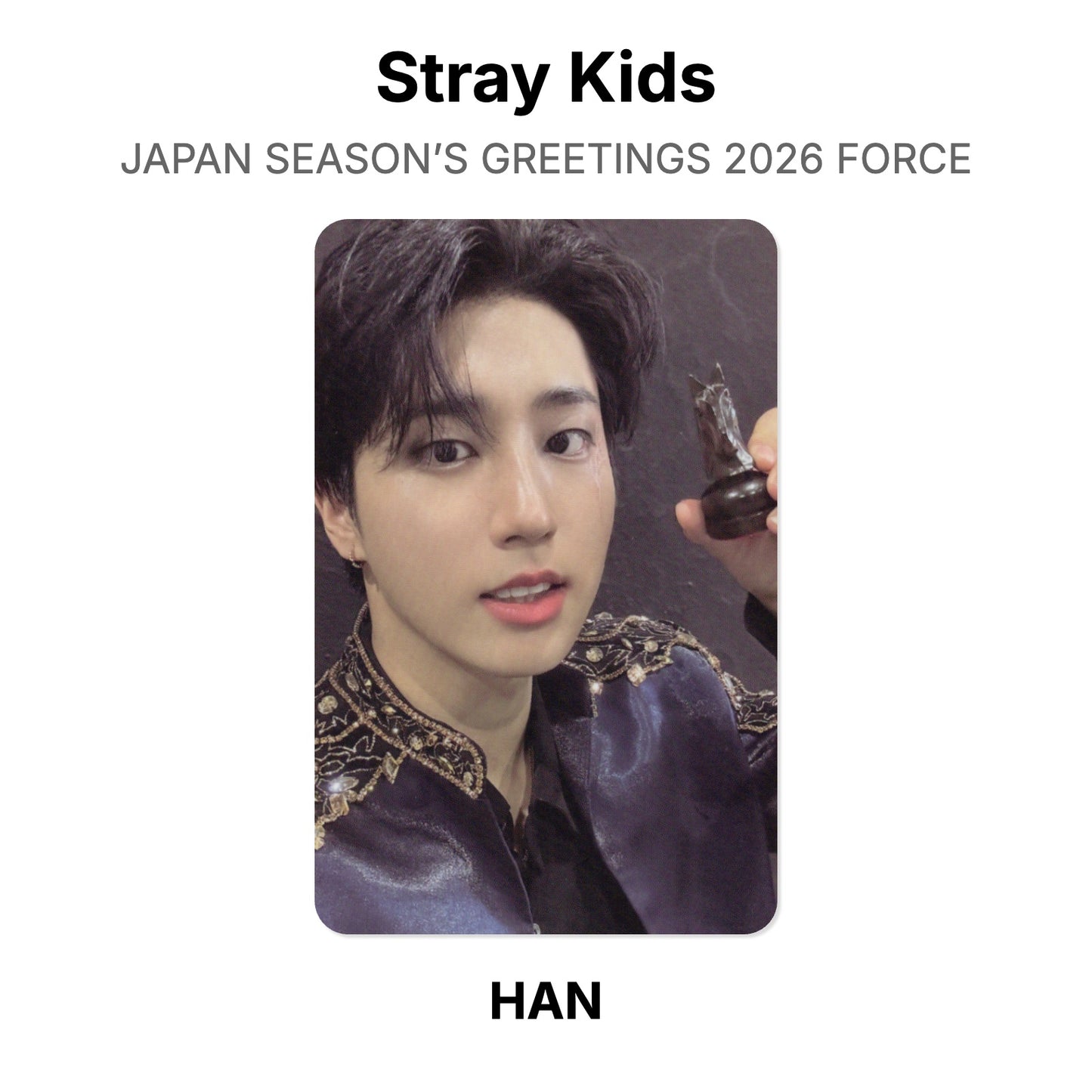Stray Kids JAPAN SEASON’S GREETINGS 2026 FORCE Official Photocard