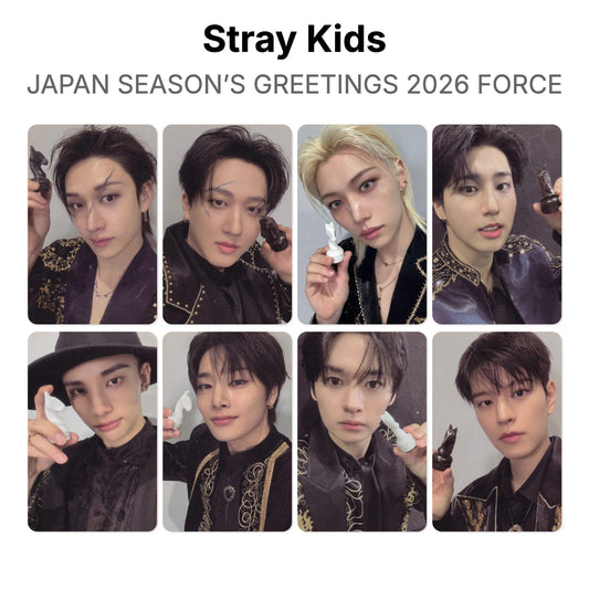 Stray Kids JAPAN SEASON’S GREETINGS 2026 FORCE Official Photocard