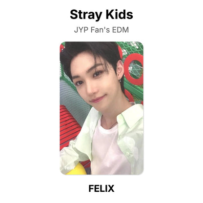 Stray Kids JYP Fan's EDM photocard oficial