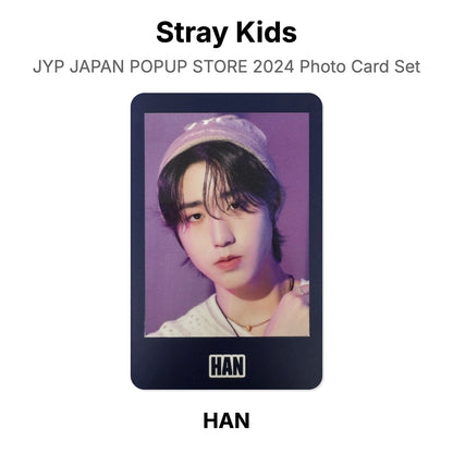 Stray Kids JYP JAPAN POPUP STORE 2024 Photo Card Set photocard oficial