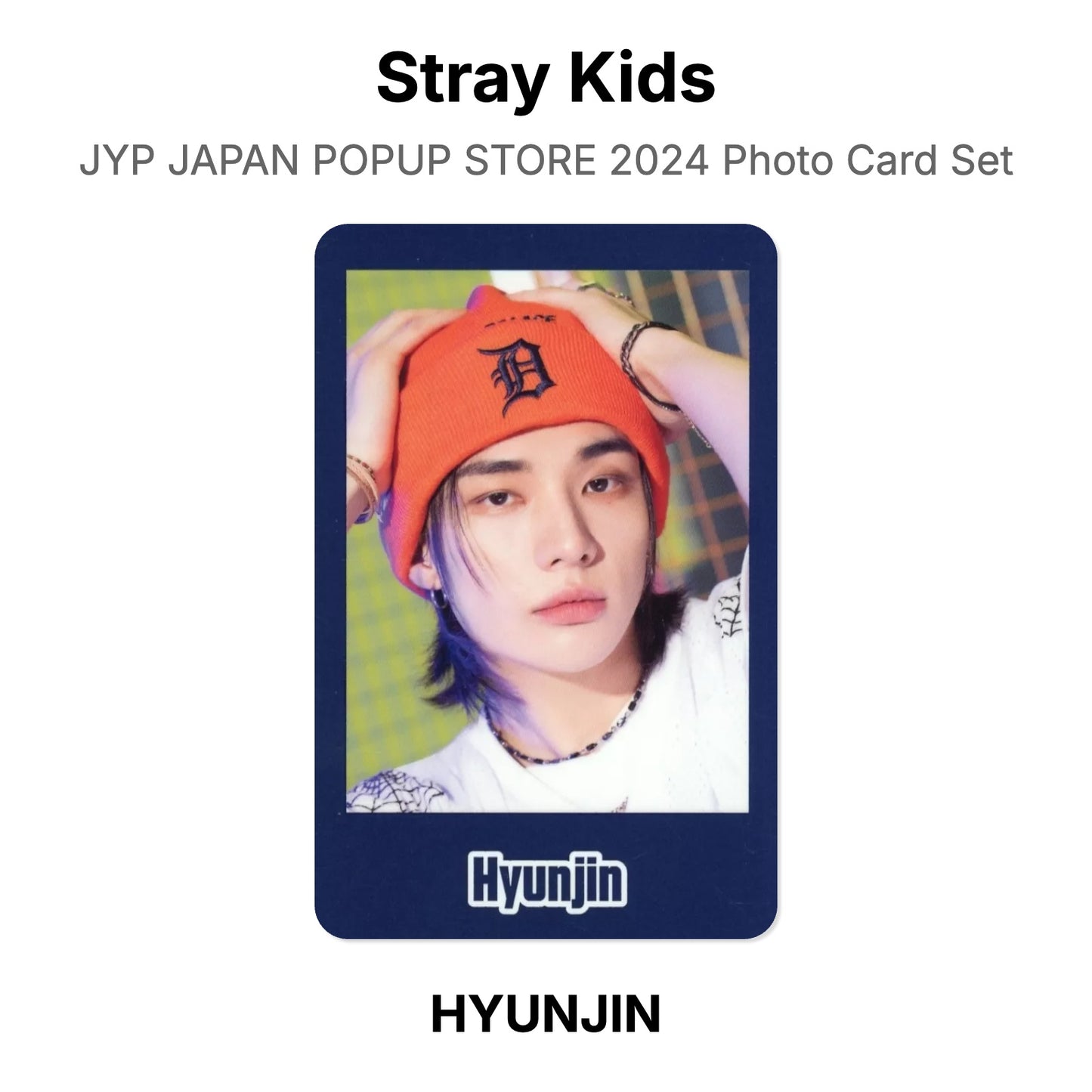 Stray Kids JYP JAPAN POPUP STORE 2024 Photo Card Set photocard oficial