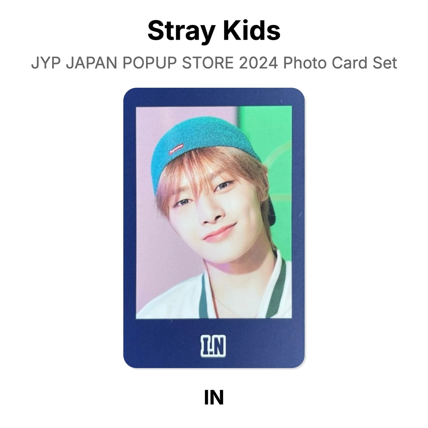 Stray Kids JYP JAPAN POPUP STORE 2024 Photo Card Set photocard oficial