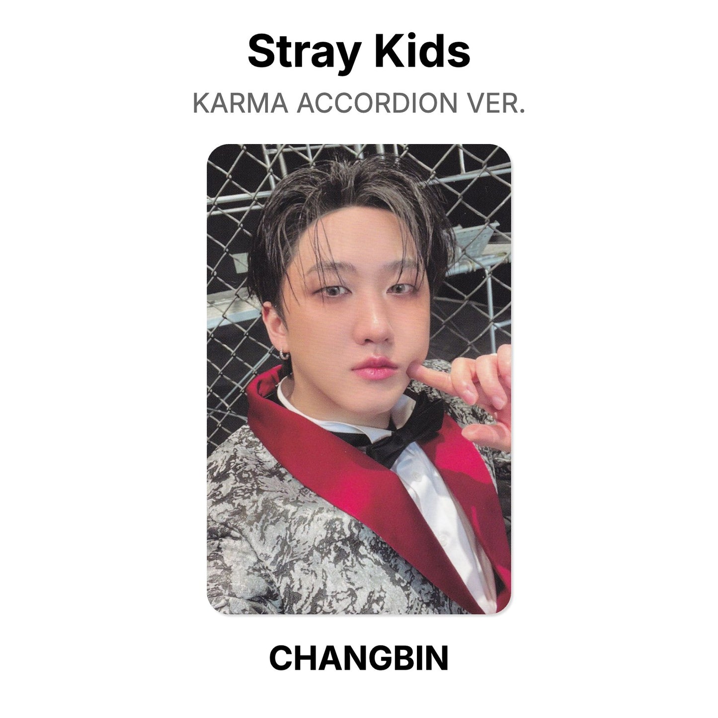 Stray Kids KARMA ACCORDION VER. โฟโต้การ์ดของแท้