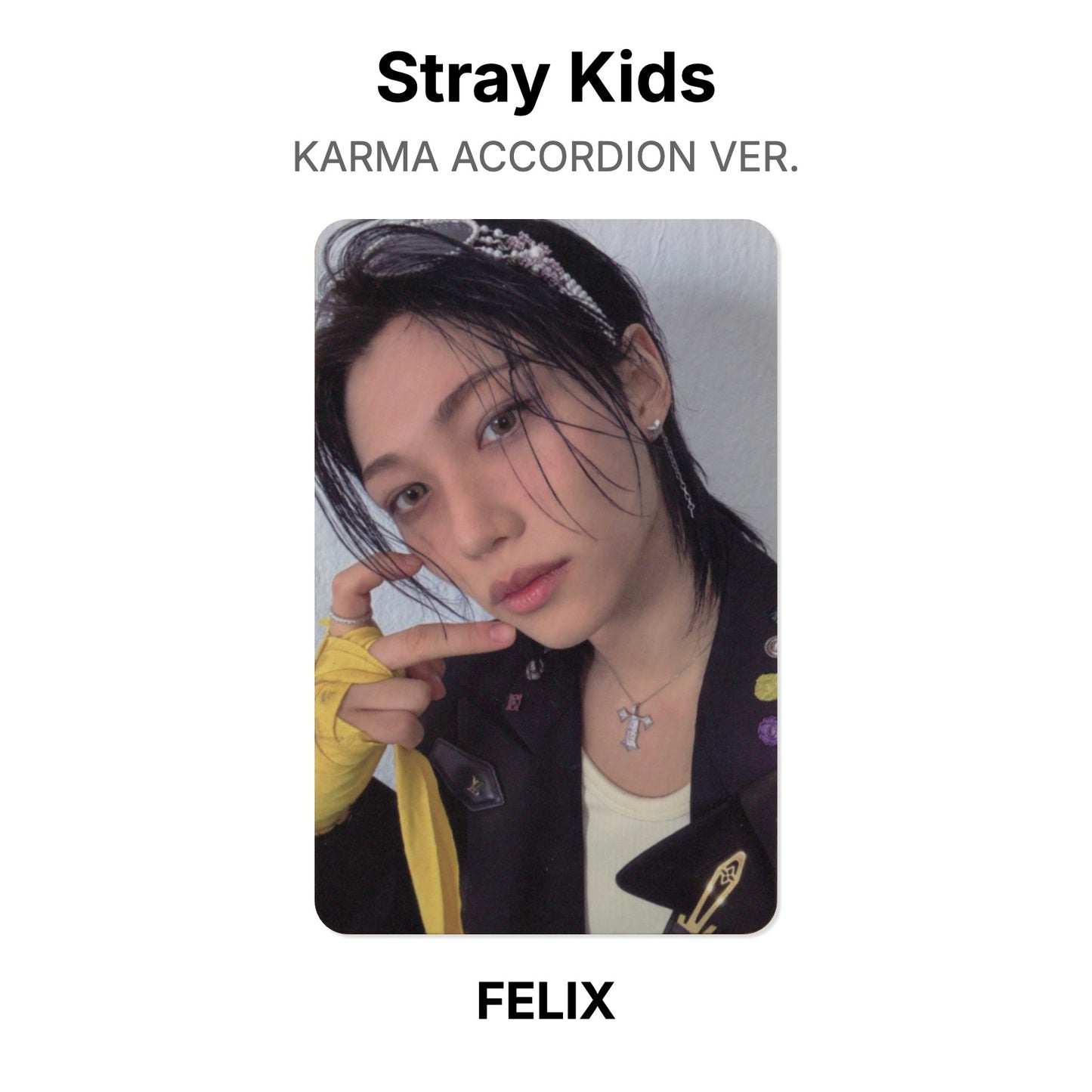 Stray Kids KARMA ACCORDION VER. โฟโต้การ์ดของแท้