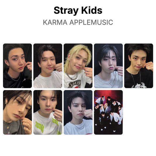 Stray Kids KARMA APPLEMUSIC Official Photocard