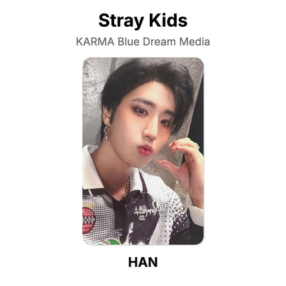 Stray Kids KARMA Blue Dream Media Official Photocard