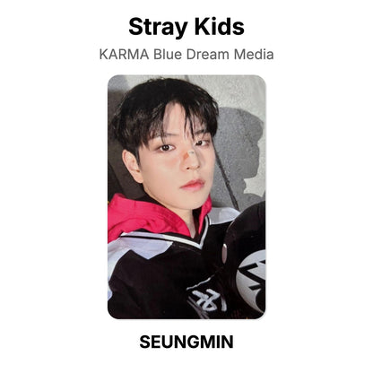 Stray Kids KARMA Blue Dream Media Official Photocard