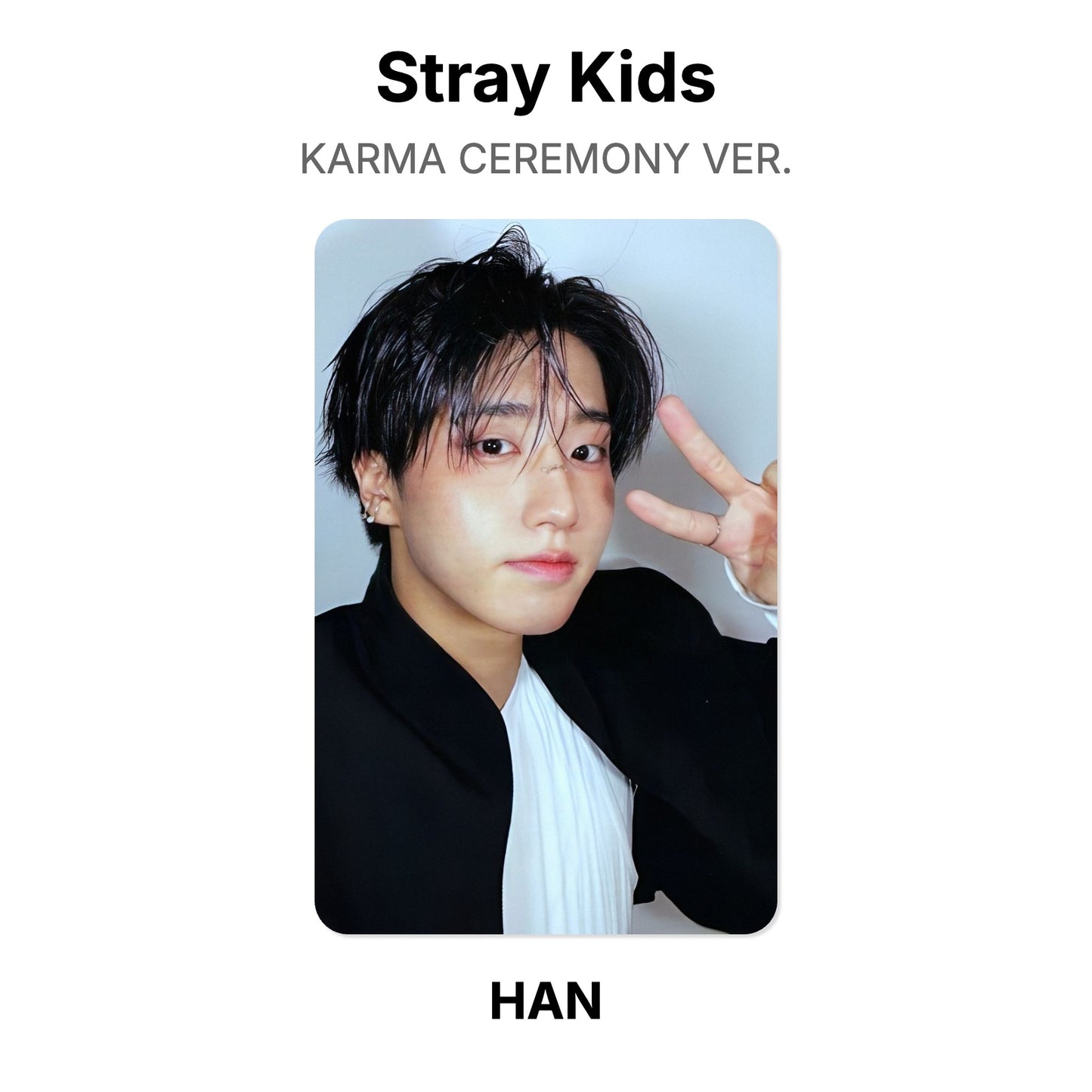 Stray Kids KARMA CEREMONY VER. Official Photocard