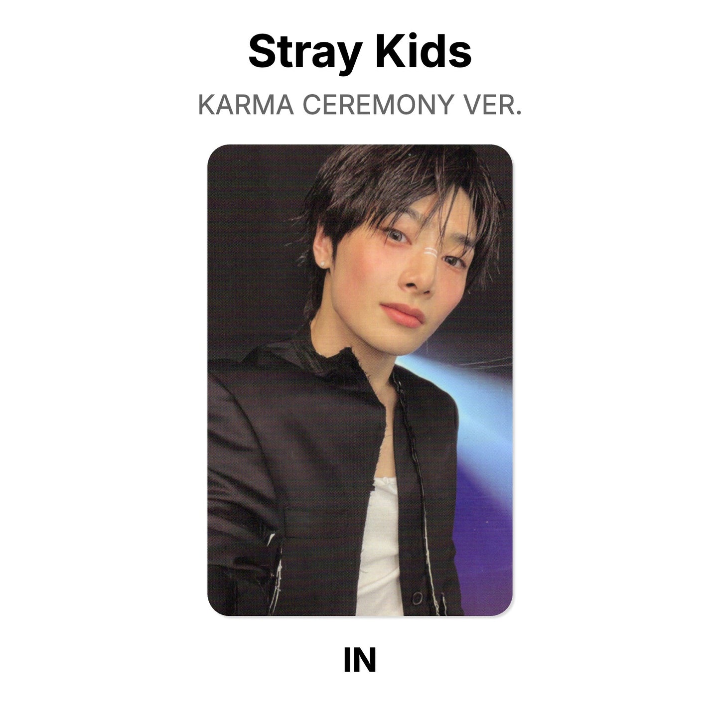 Stray Kids KARMA CEREMONY VER. Official Photocard