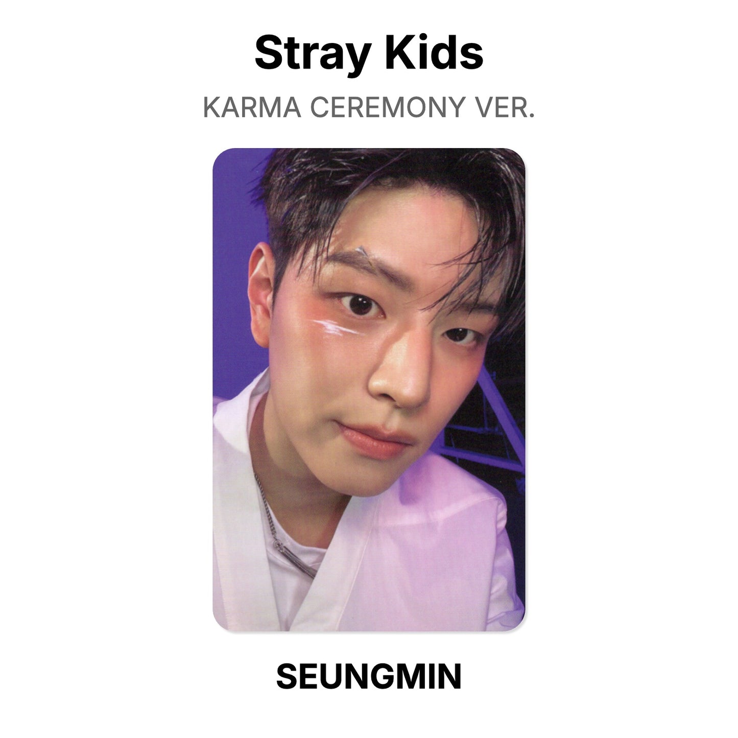 Stray Kids KARMA CEREMONY VER. Official Photocard