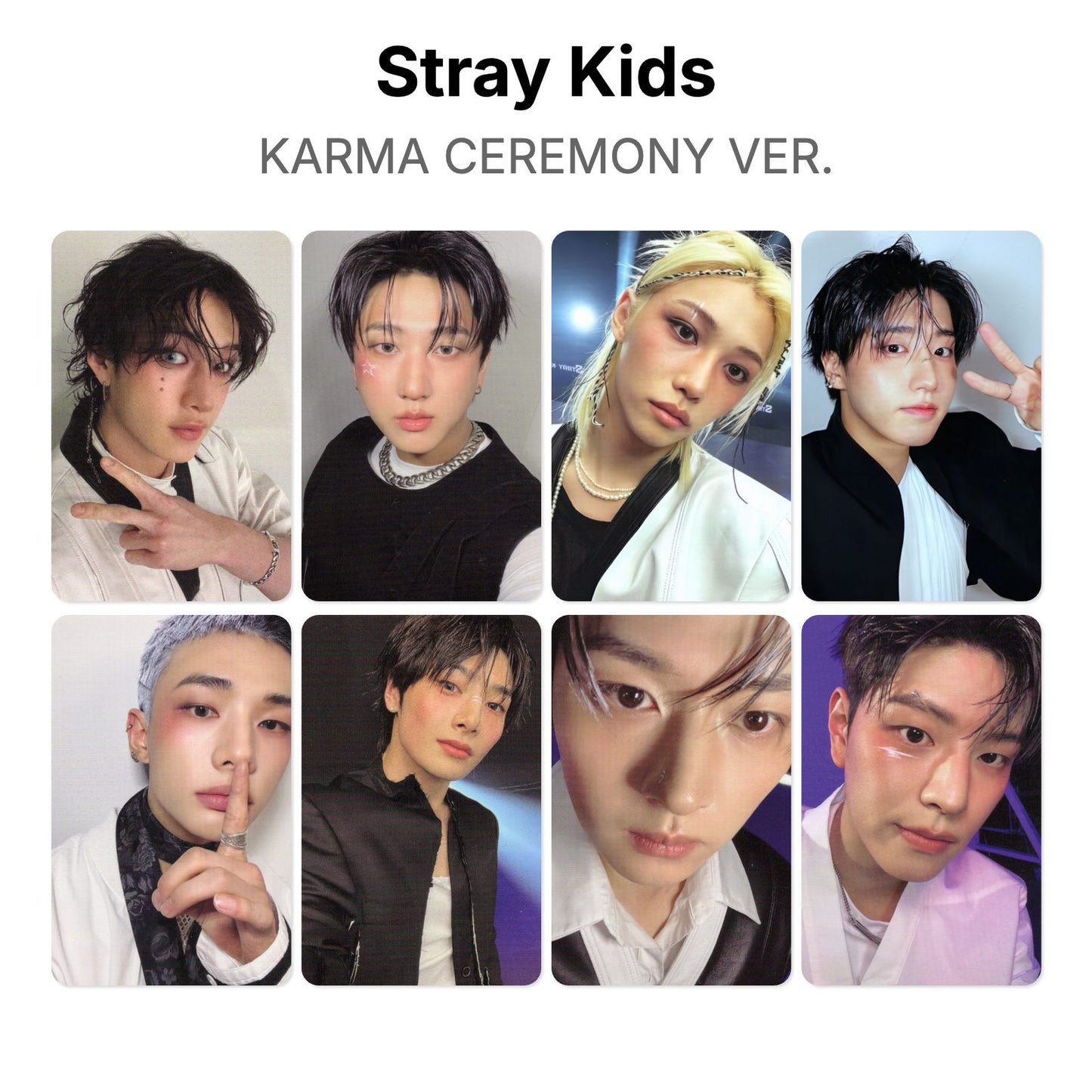 Stray Kids KARMA CEREMONY VER. Official Photocard