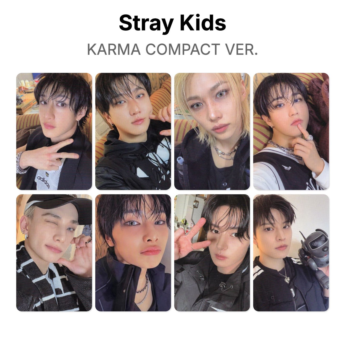 Stray Kids KARMA COMPACT VER. 官方小卡