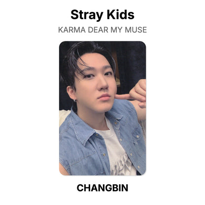 Stray Kids KARMA DEAR MY MUSE Official Photocard