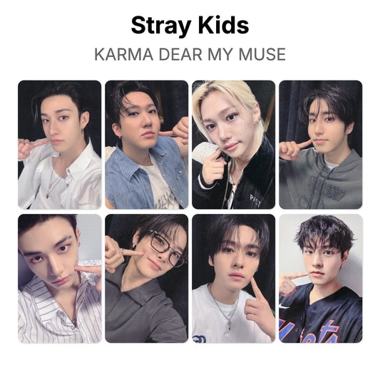 Stray Kids KARMA DEAR MY MUSE photocard oficial