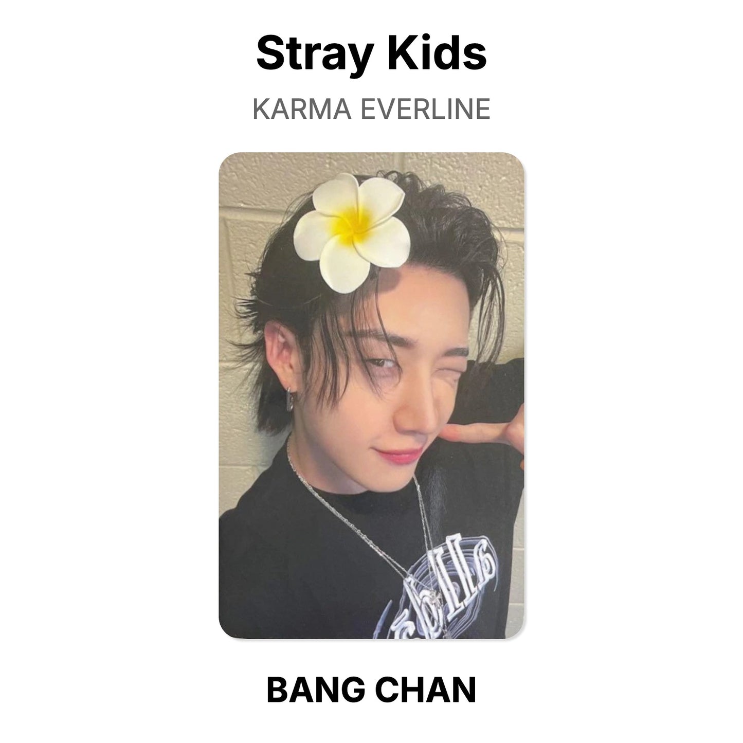 Stray Kids KARMA EVERLINE Offizielle Fotokarte