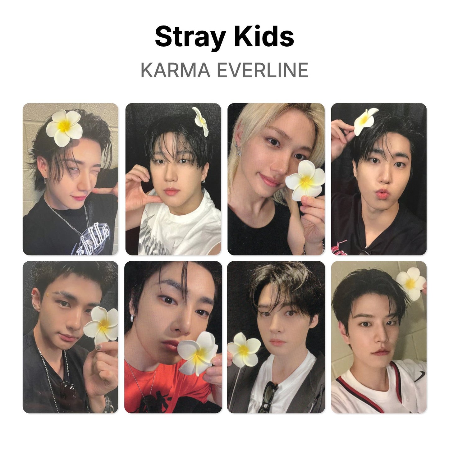 Stray Kids KARMA EVERLINE Offizielle Fotokarte